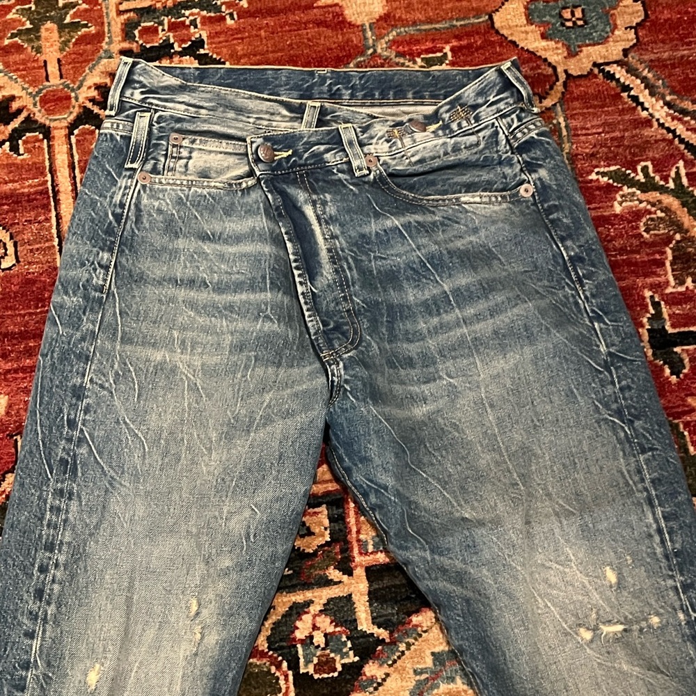 r13 crossover Jean in new condition in Kelly wash